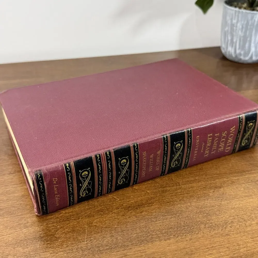 William Shakespeare His Life & Works World Scope Family Library De Luxe Edition